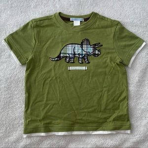 Janie and Jack Triceratops Tee. NWT. 3T.